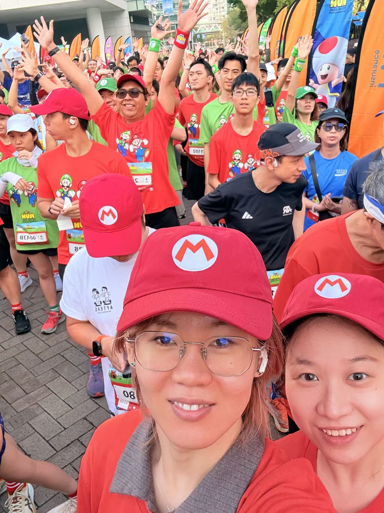 Super Mario Run to the goal With Yingzhao